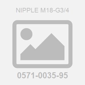 Nipple M18-G3/4
